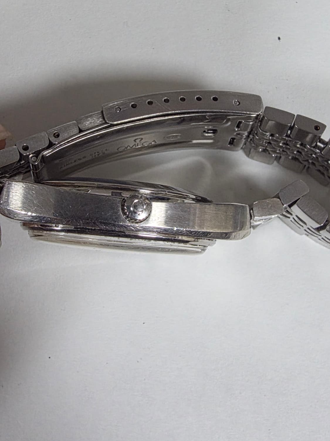  정품 오메가 시계 OMEGA 빈티지 씨마스터 테레비 희소성 쌀알줄 36 상품이미지4