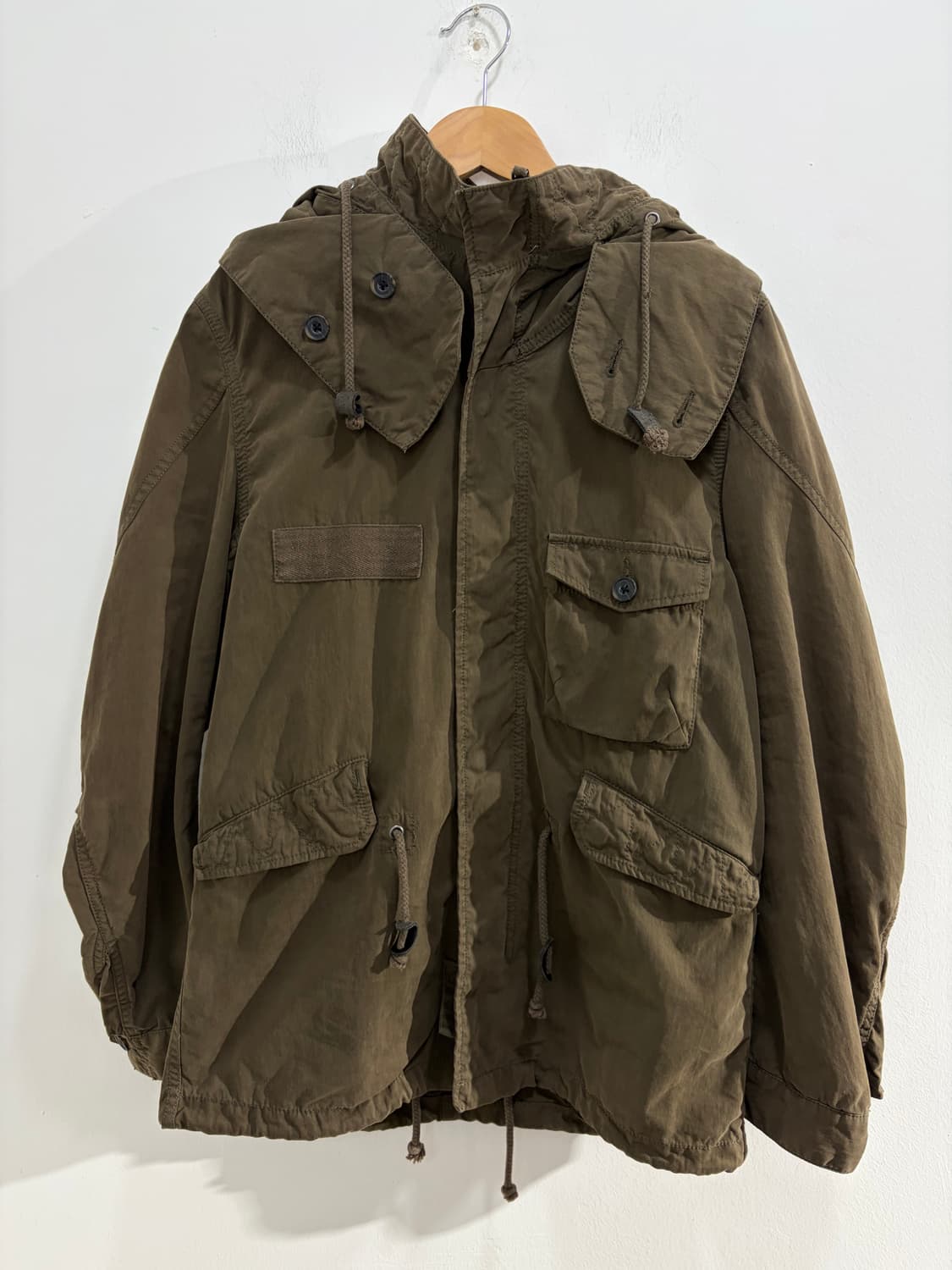 일본빈티지 하이넥 야상 자켓 상품이미지4