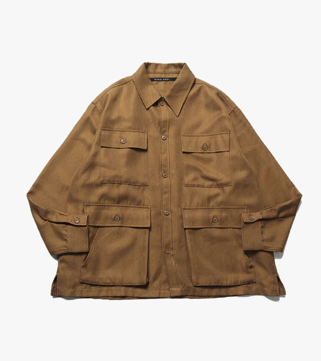 NIKO AND - MULTI POCKET SHIRT JACKET 상품이미지1