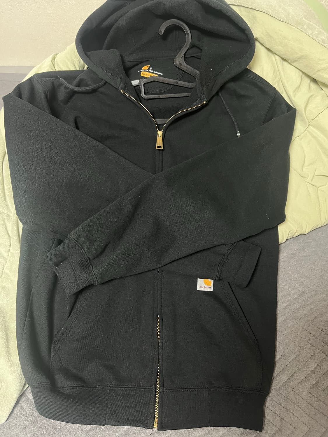 칼하트 써멀후드집업 블랙 s 상품이미지1