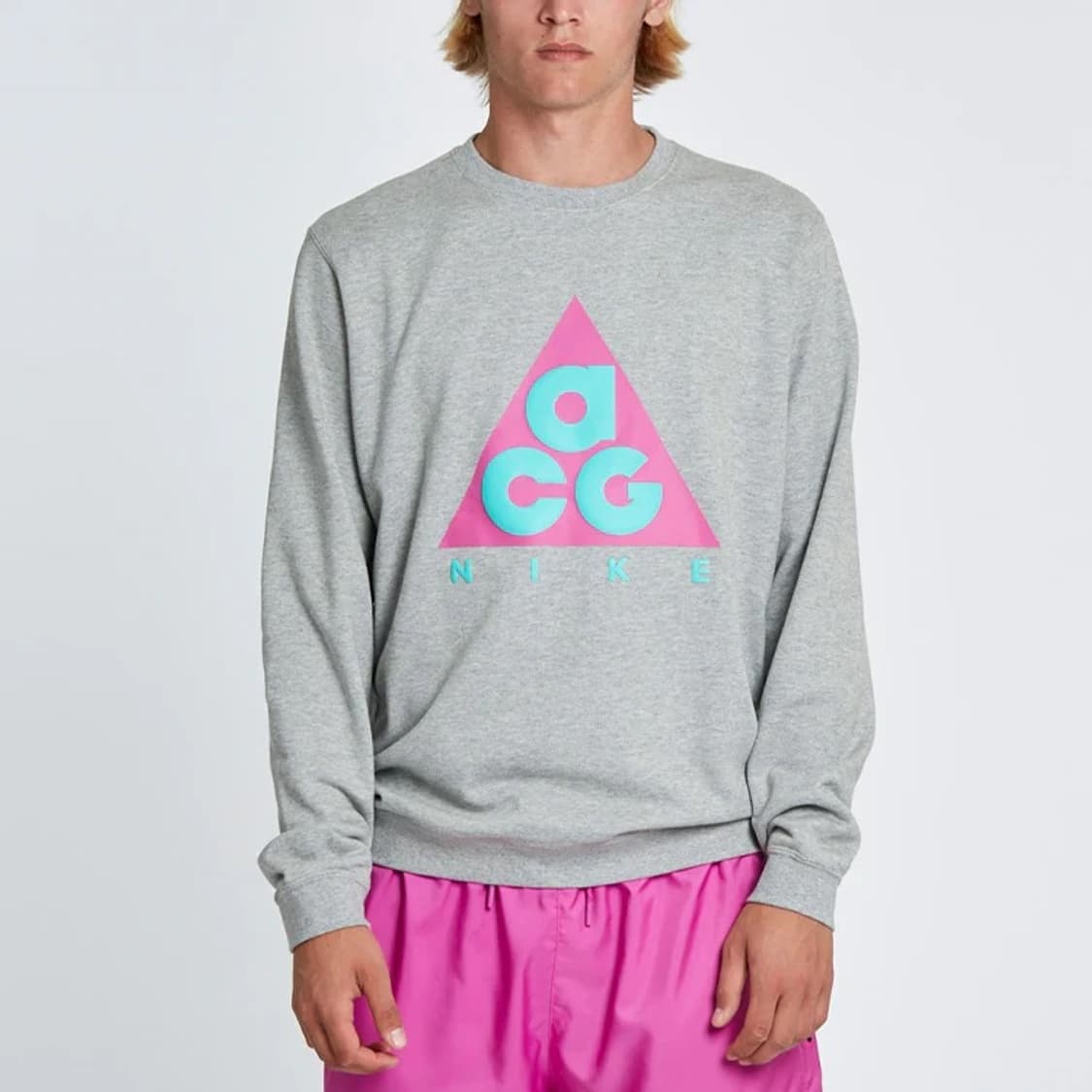 NIKE ACG 나이키 백포켓 맨투맨 그레이 L 상품이미지1