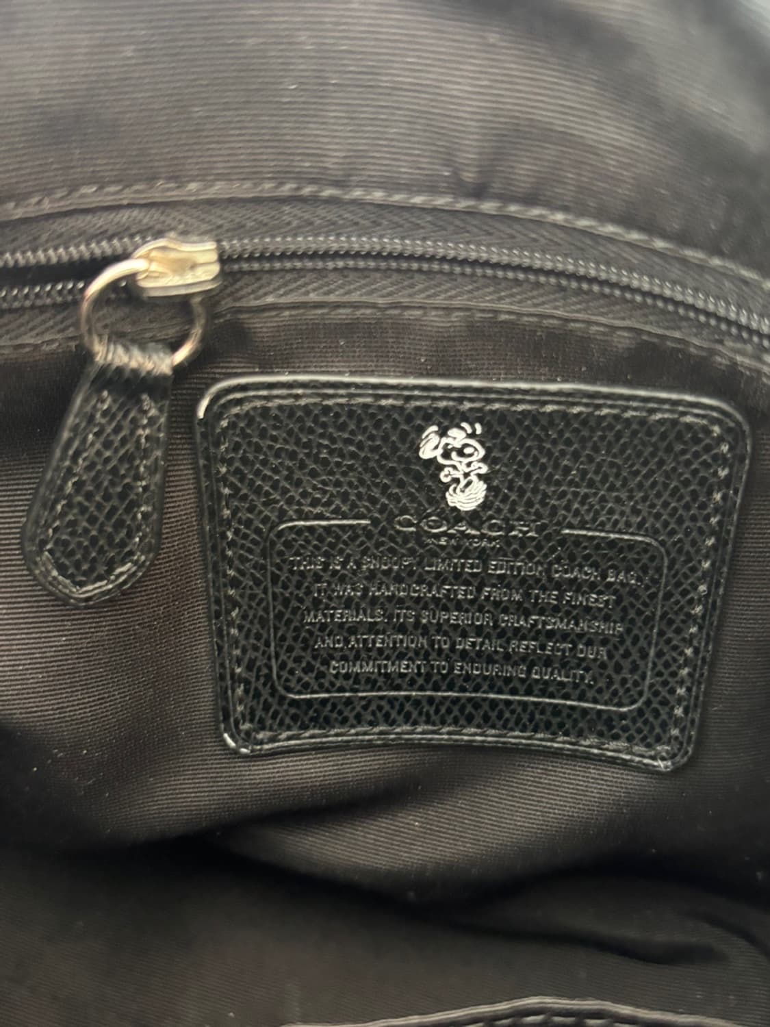 Coach X Peanuts Snoopy Leather Bag 상품이미지9