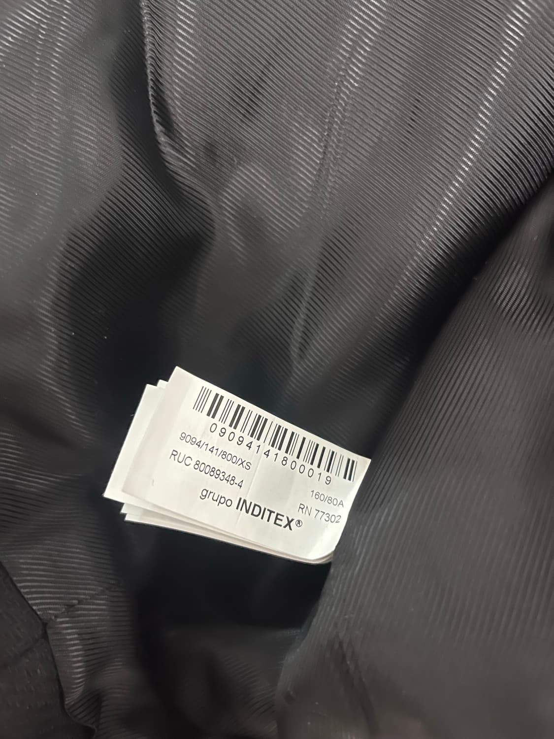 자라 셀린느st 더블브레스트 코트 블랙 코스에이치엔앰망고 상품이미지4