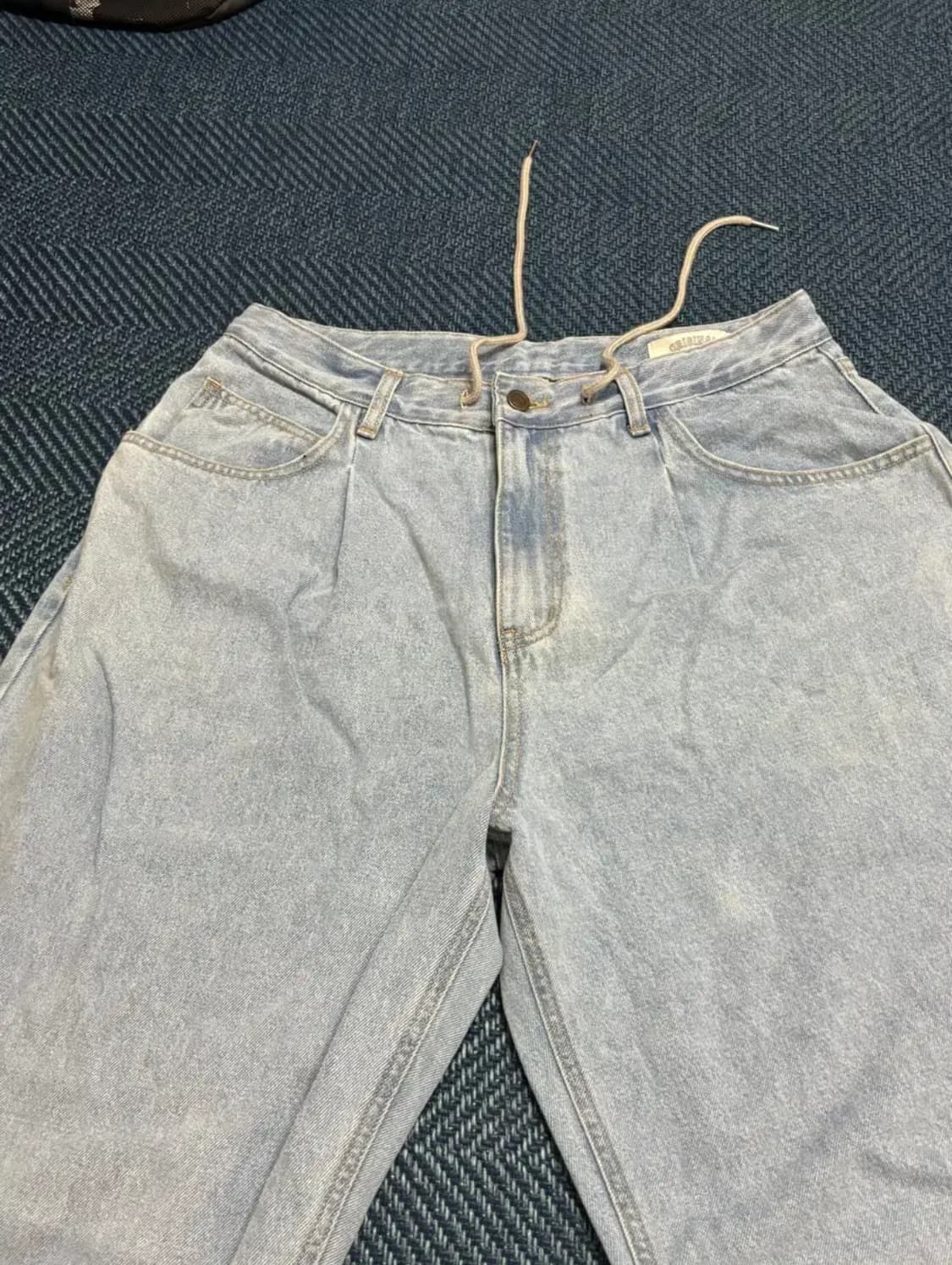 비에스래빗 연청 바지 상품이미지2