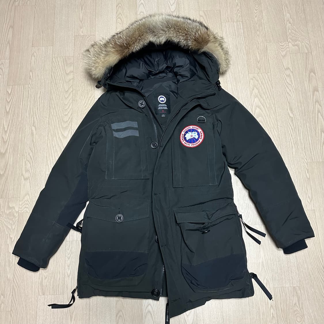 백화점택 캐나다구스 맥컬록 블랙 다운 파카 패딩 S사이즈 상품이미지1