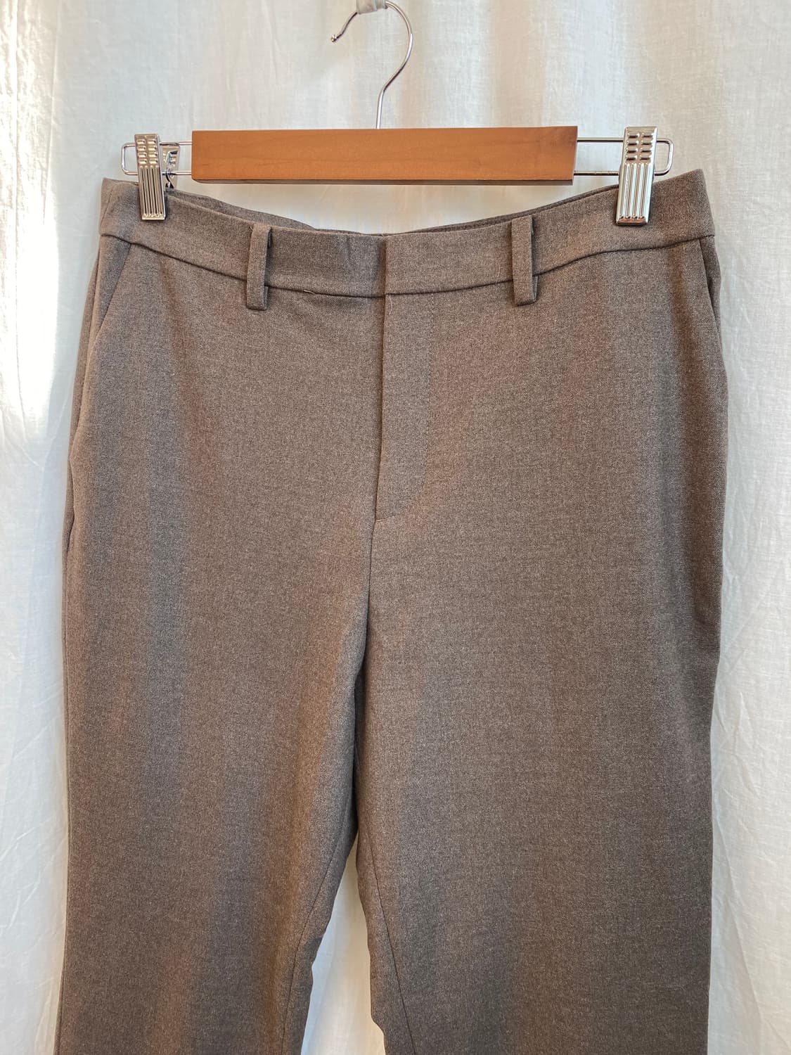 UNIQLO HEATTECH 브라운 슬랙스팬츠(27) 상품이미지2