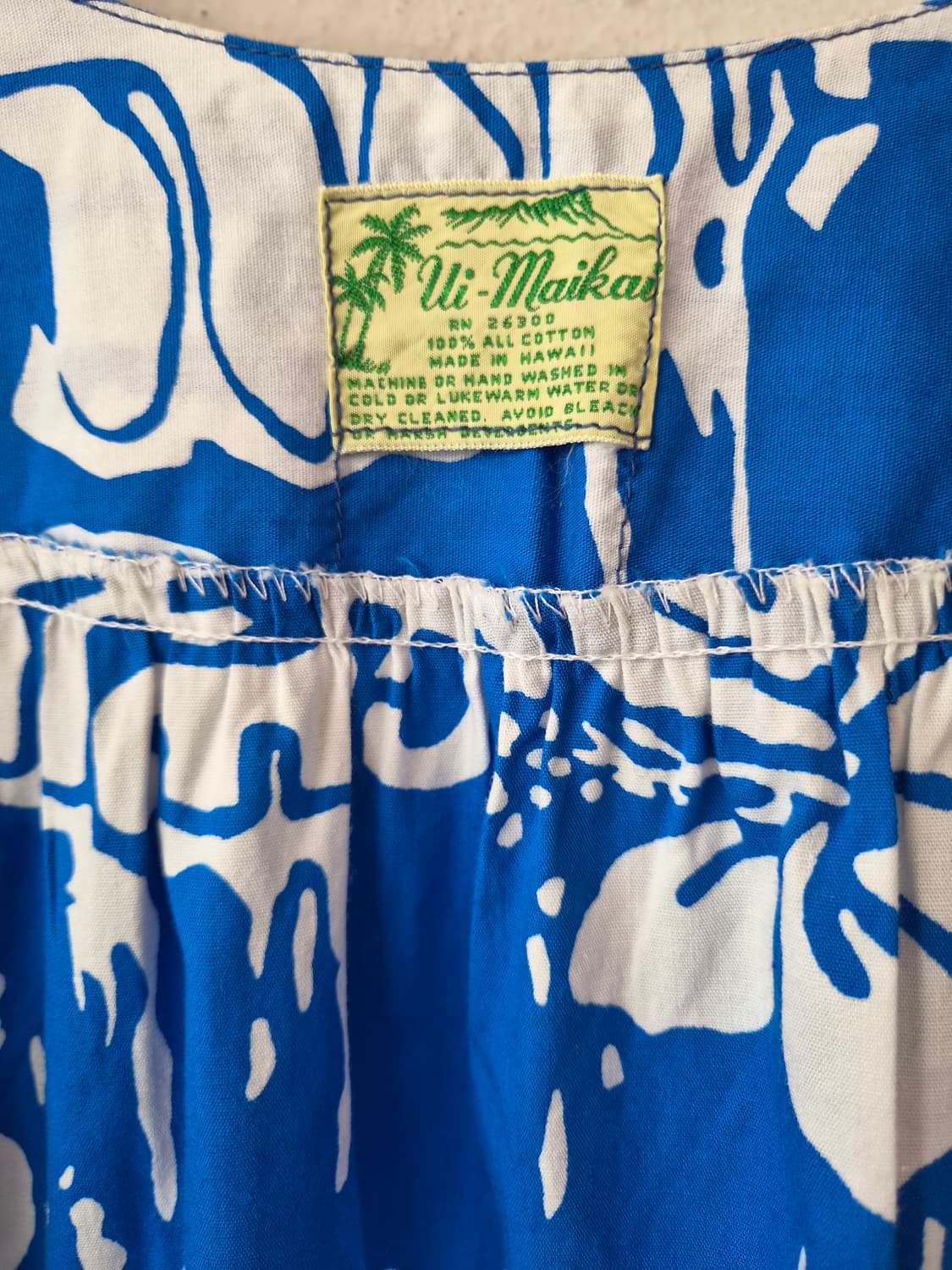 Ui-Maikai 하와이 여성 하와이안오픈롱로브 상품이미지7