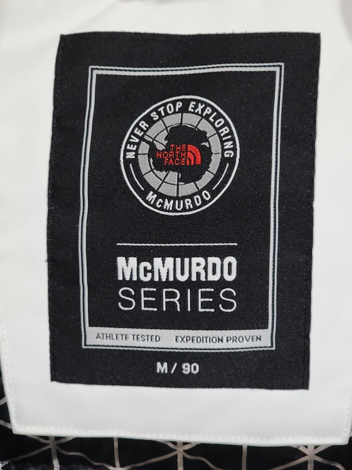 (L) 노스페이스 맥머도 롱패딩 점퍼 화이트 거위털 다운코트 후드 상품이미지3