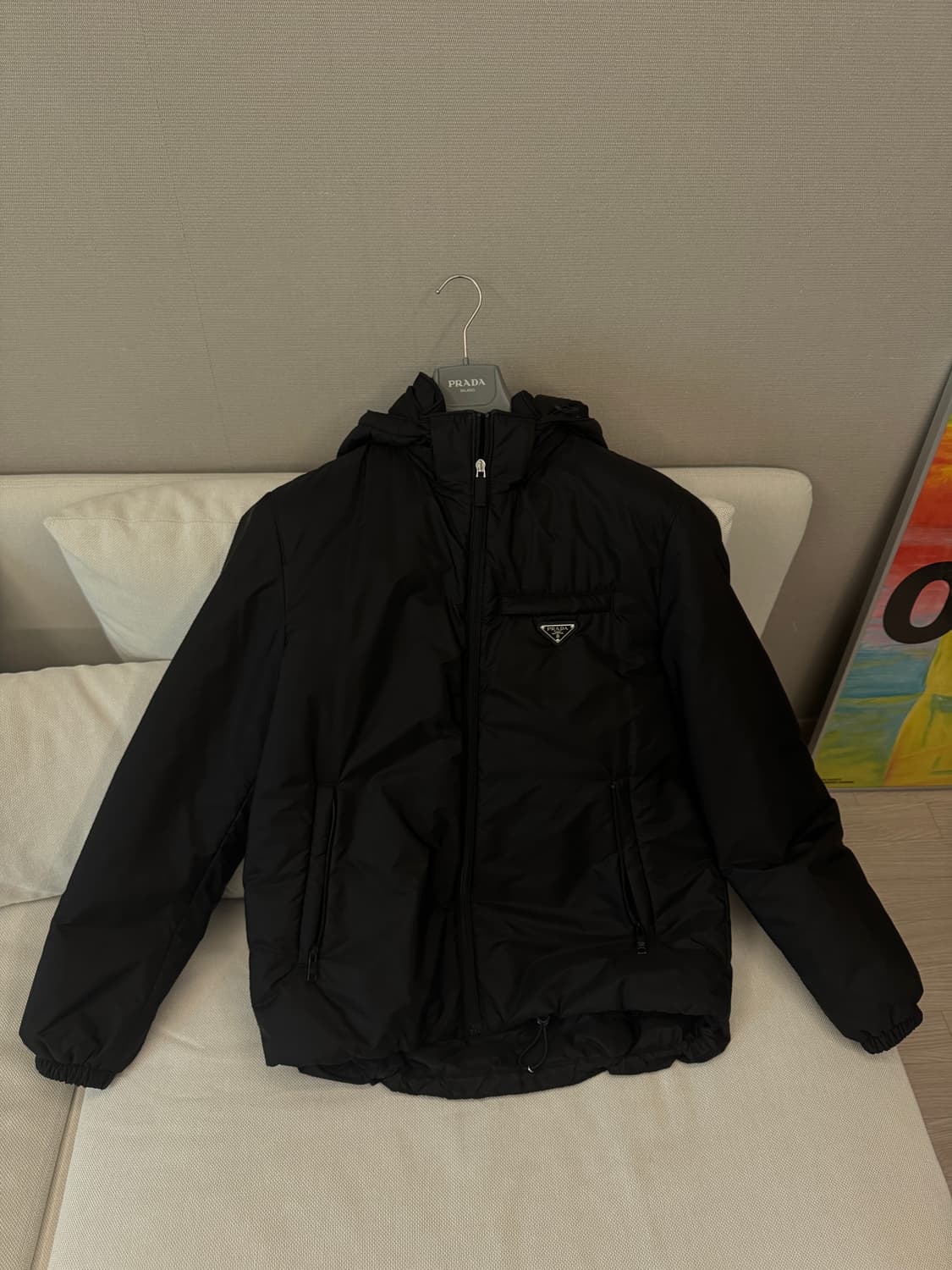 프라다 sgn955 리나일론 패딩 52 상품이미지1