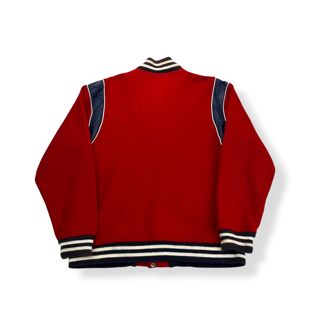 100 슈프림 02s 뉴욕 울 바시티 자켓 상품이미지2