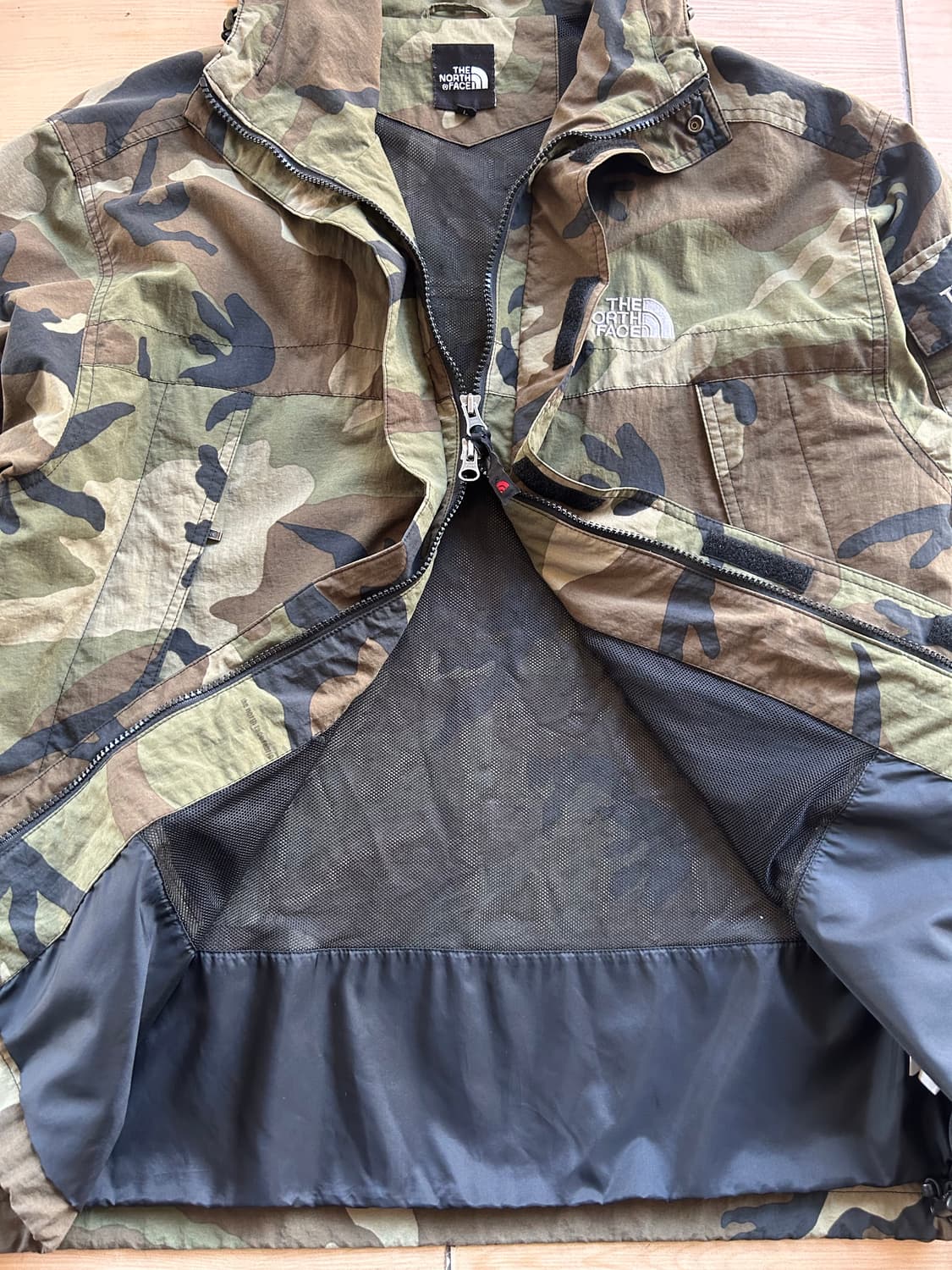 00‘s 노스페이스 카모 마운틴자켓 상품이미지5