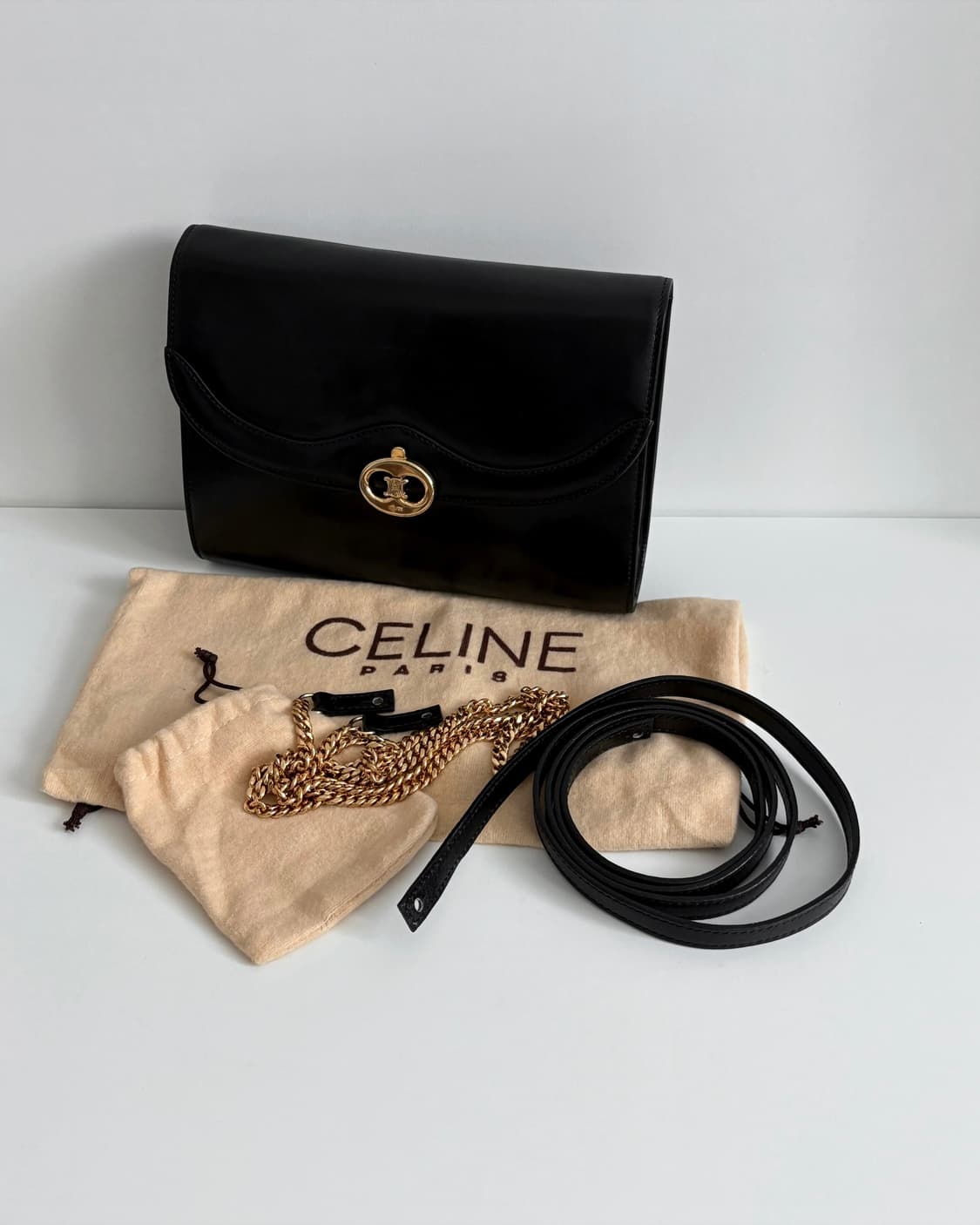 Celine 셀린느 마카담 금구 3way 숄더 크로스백 상품이미지1