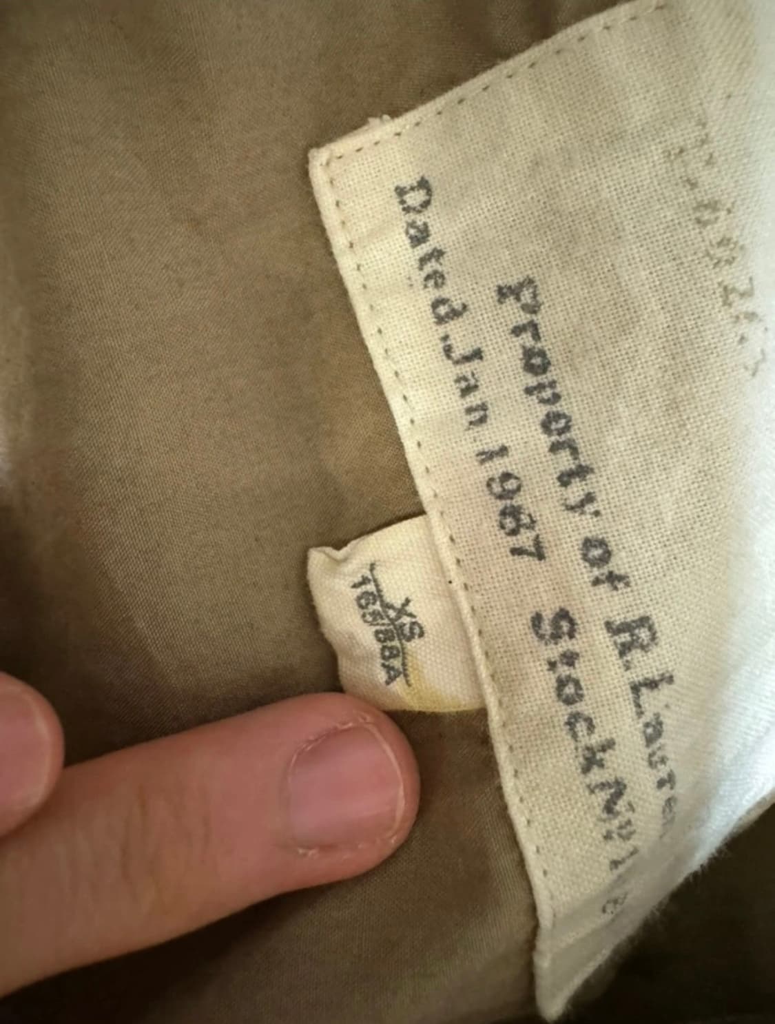 폴로랄프로렌 데님앤서플라이 항공점퍼 s 상품이미지3