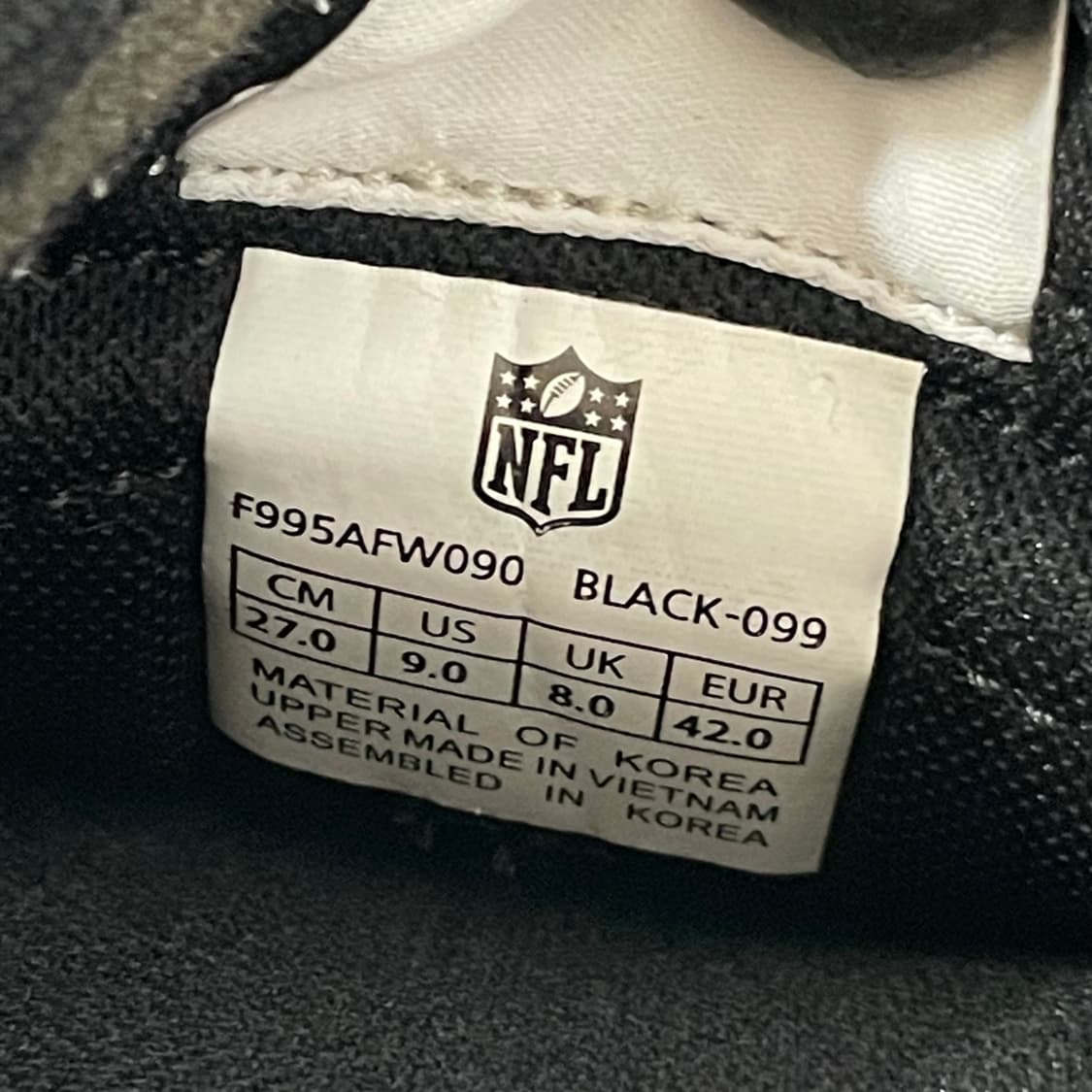 798) NFL 엔에프엘 런닝백 스니커즈 270mm 상품이미지8
