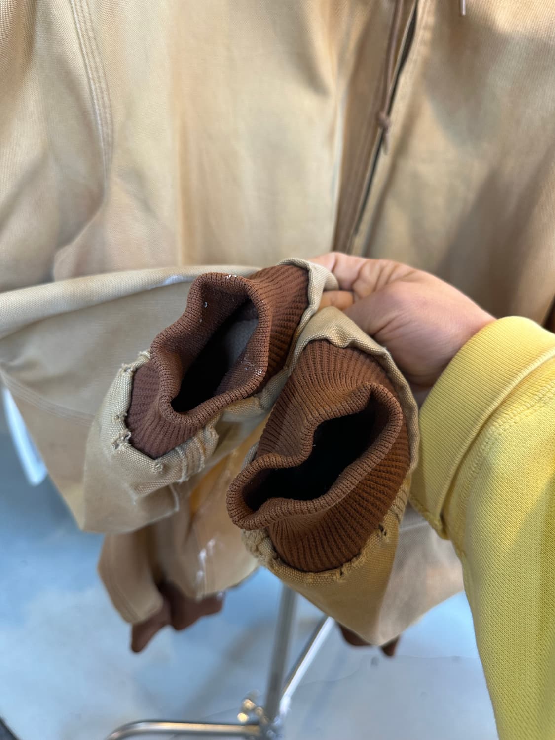 칼하트 디트로이트 페인팅 덕 액티브 워크 자켓 made in usa 상품이미지5