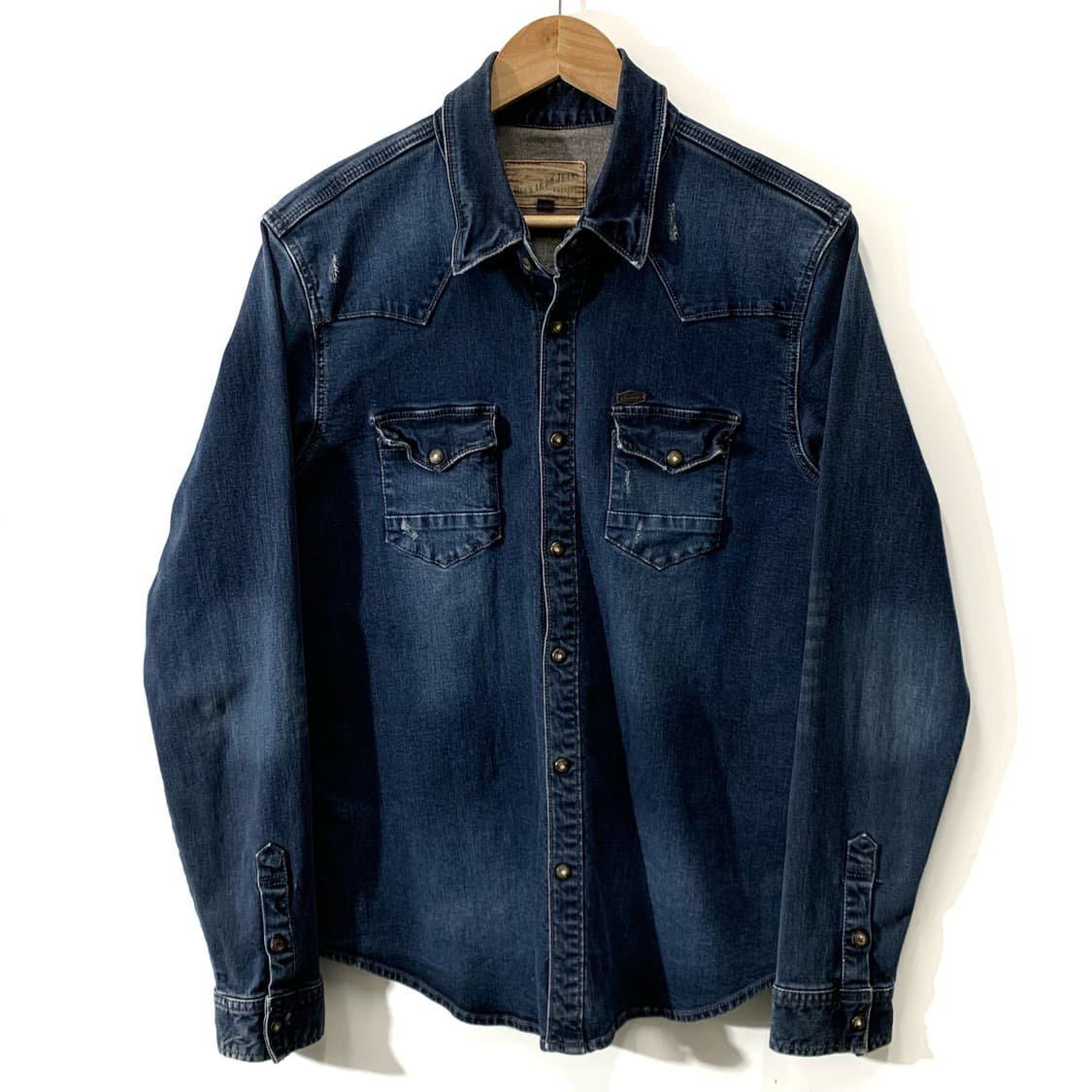 버카루 데님 웨스턴 셔츠  상품이미지1