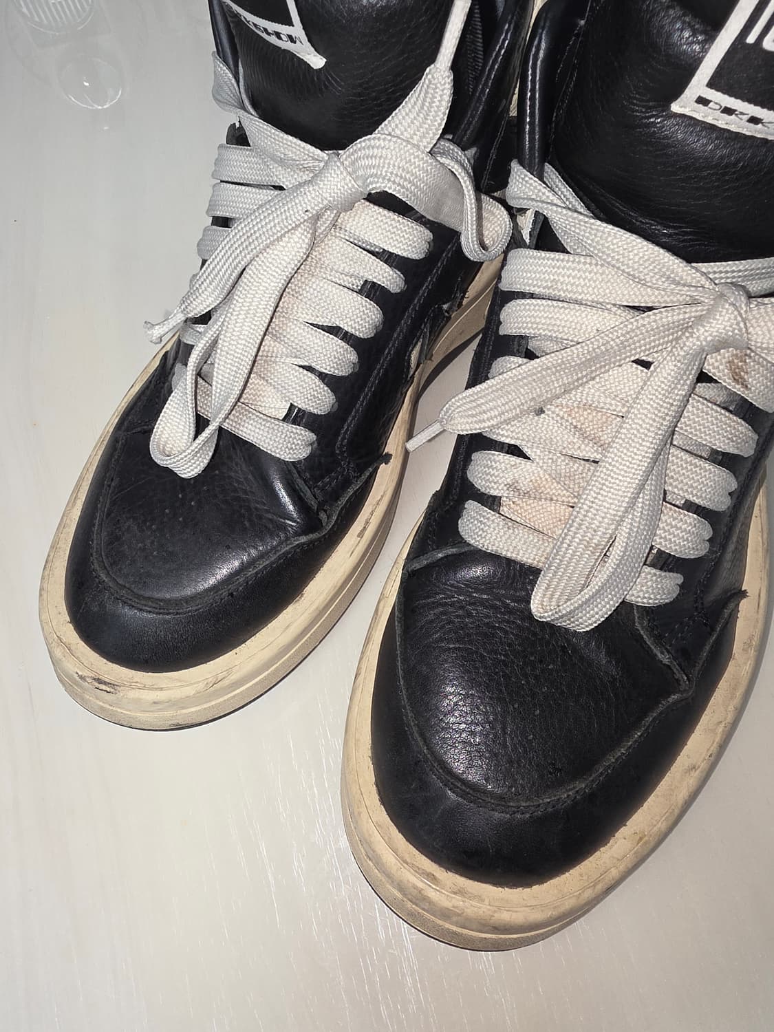 컨버스 x 다크쉐도우 터보웨폰 블랙 크림 상품이미지2