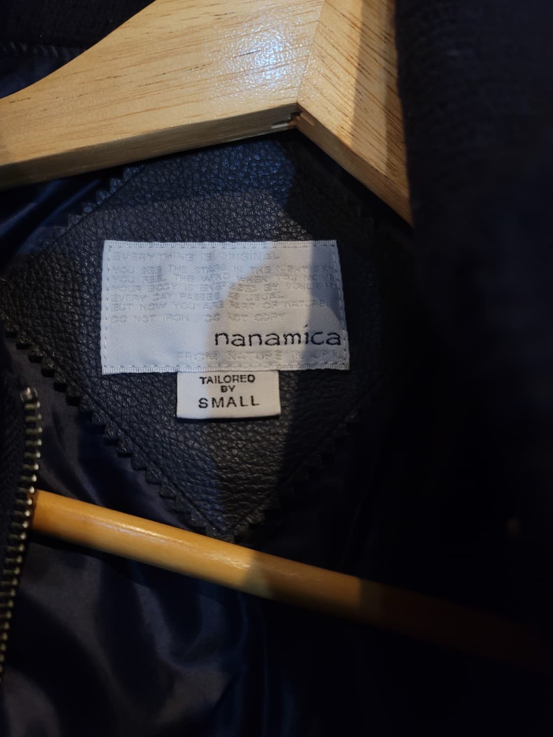 나나미카 소가죽 바시티 자켓  상품이미지4