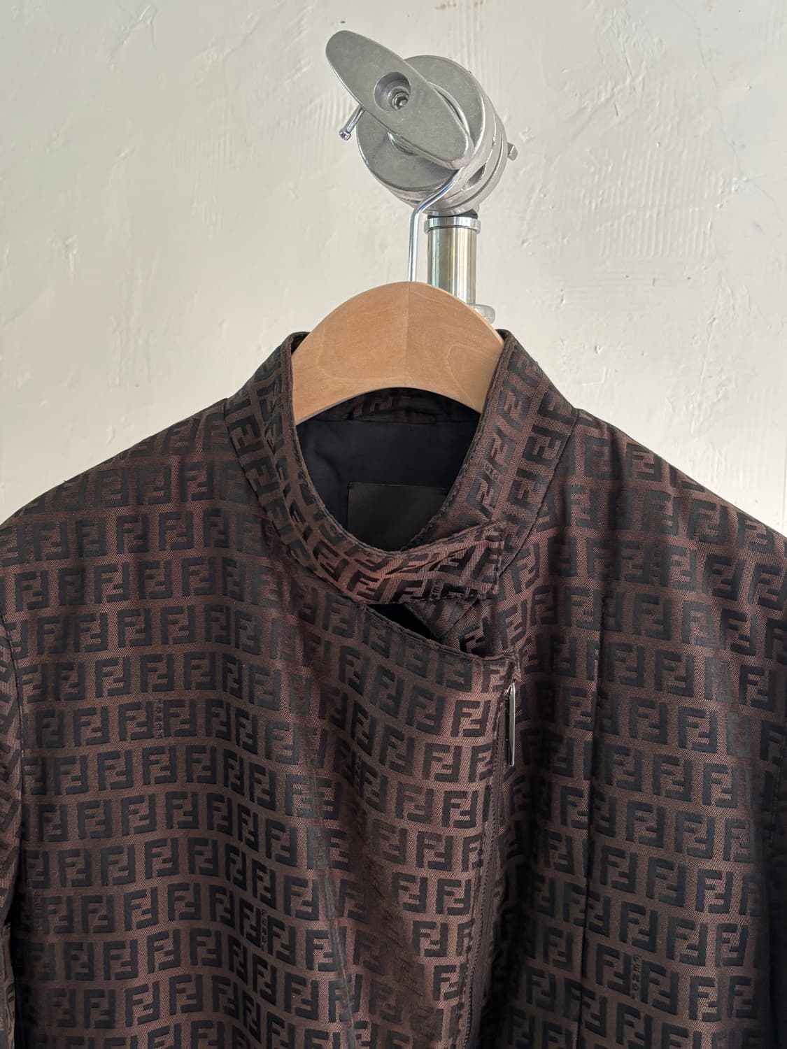Fendi 펜디 브라운 FF 모노그램 봄버 자켓 상품이미지4