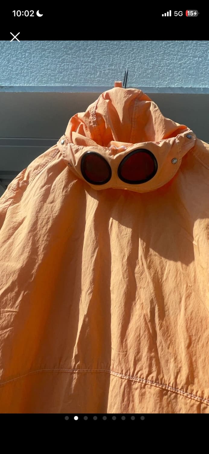 [C.P. COMPANY] Garment Dyed Goggle Hood  상품이미지2
