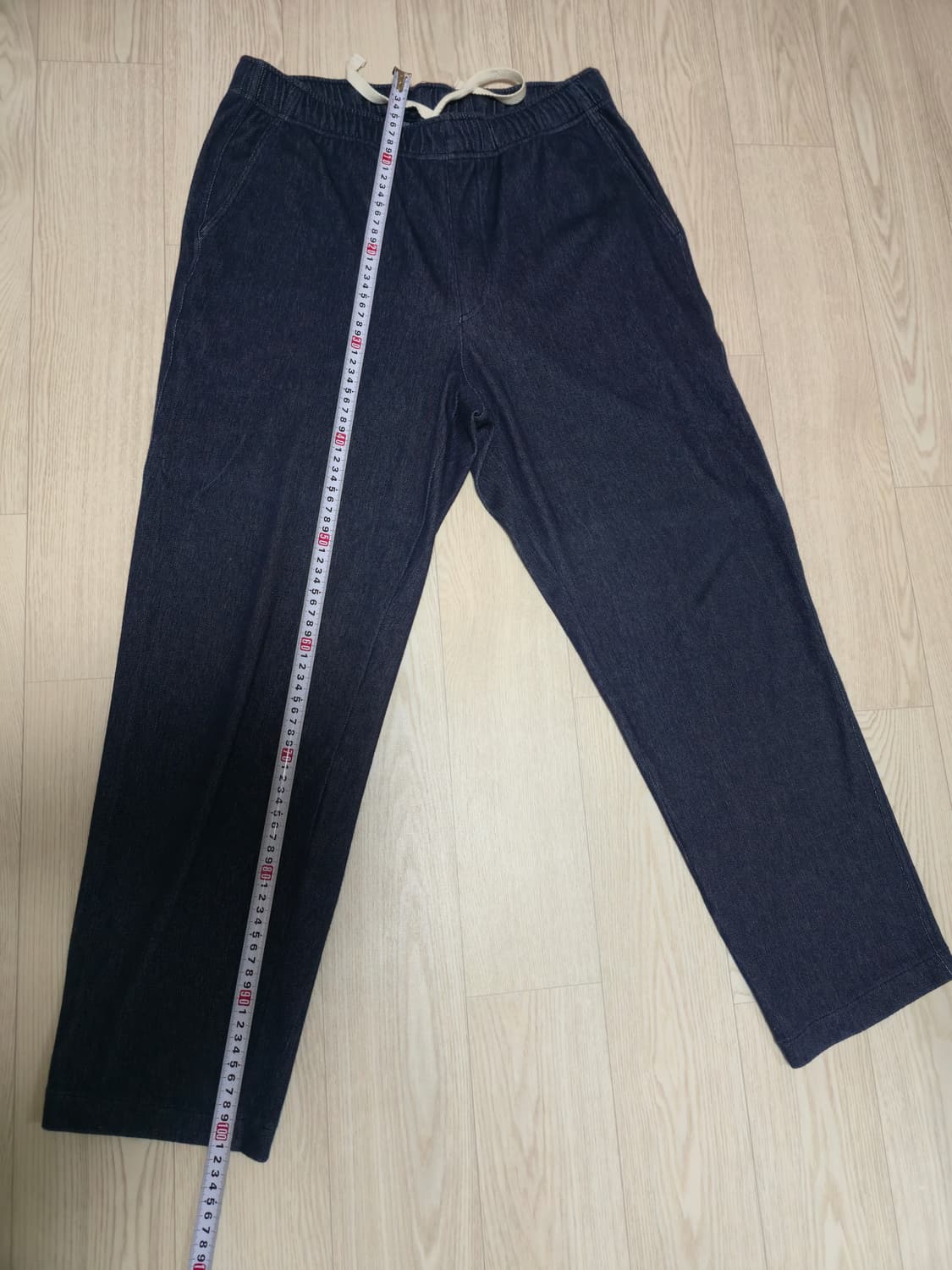 ​[유니클로] 데님 이지 팬츠 L사이즈 판매합니다 상품이미지1