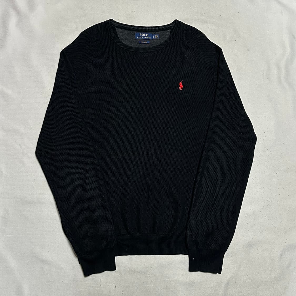 L 폴로랄프로렌 코튼 블랙 니트 상품이미지2