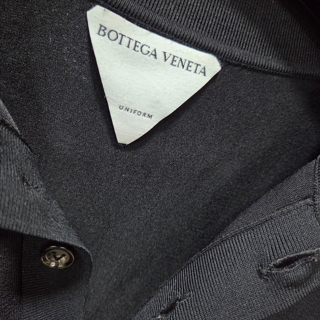 보테가베네타 블랙 폴로 니트 상품이미지2