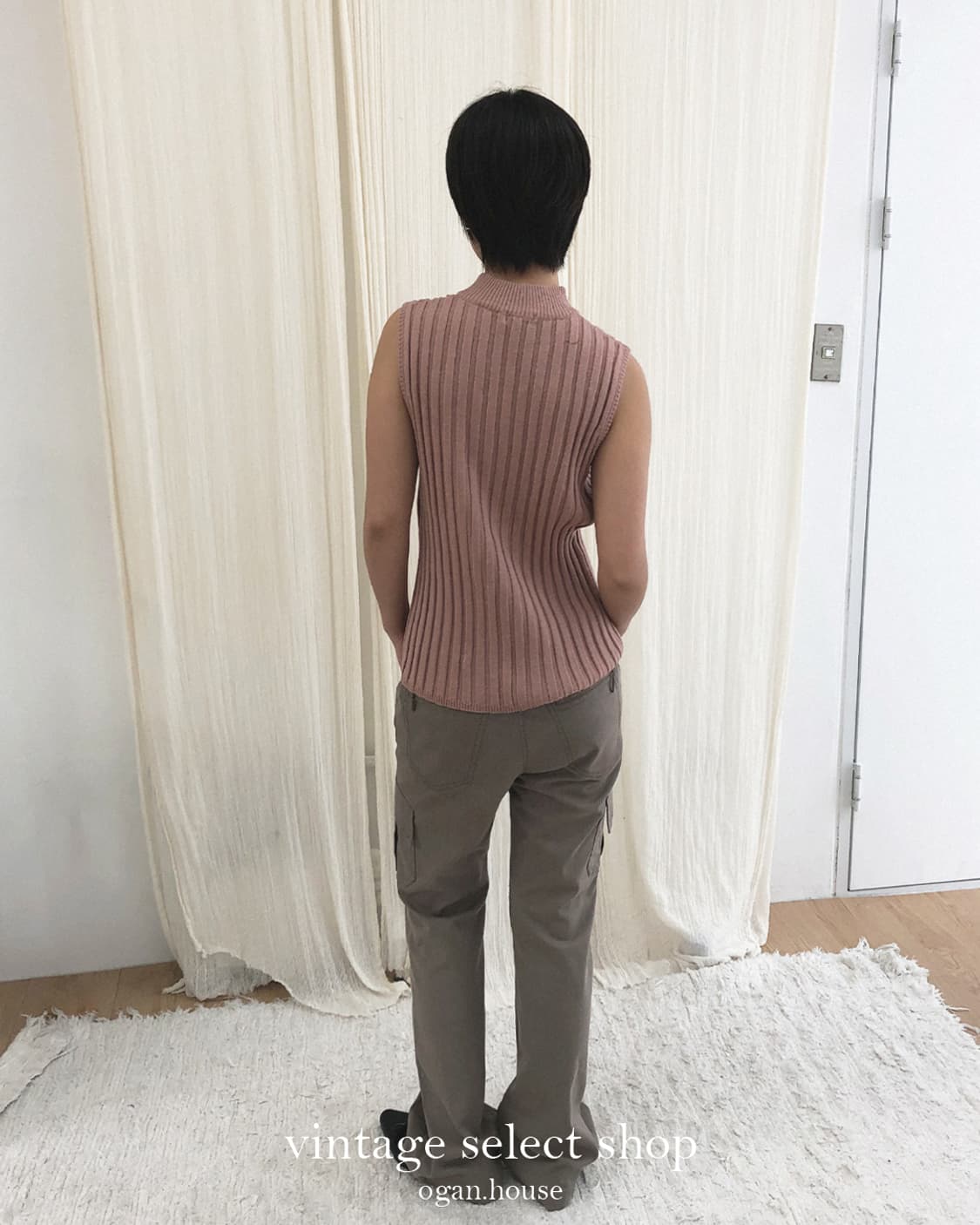 vintage cargo bootcut pants 상품이미지5