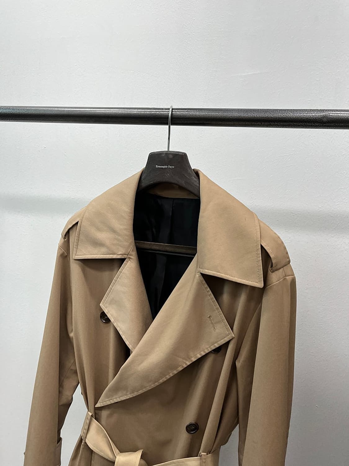 100) 시스템옴므 오버 더블 트렌치코트 상품이미지5