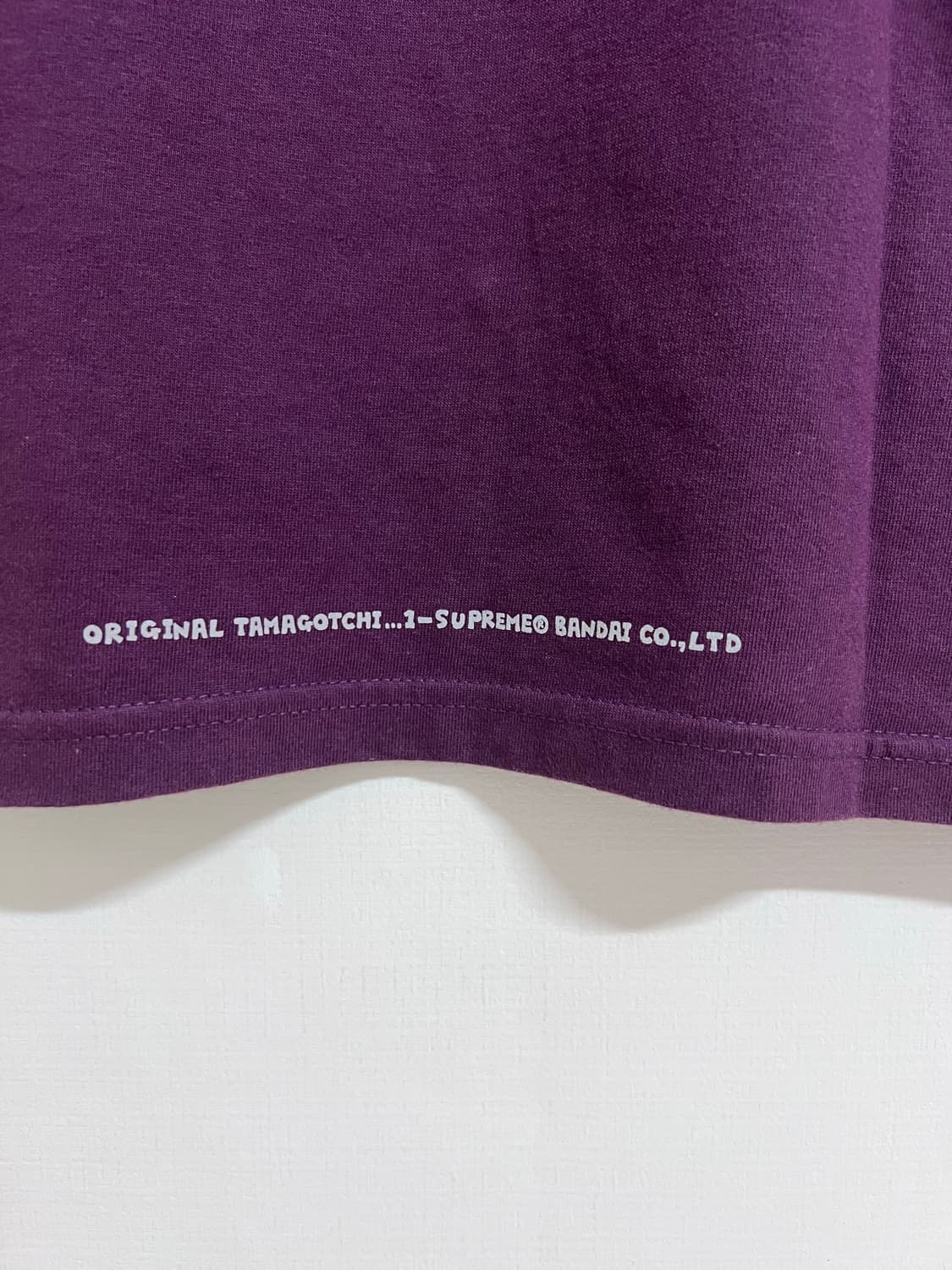 23ss 슈프림X다마고치 made in usa T shirt(M) 상품이미지5