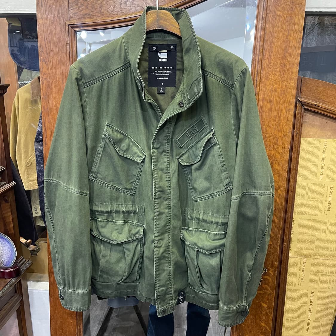 RAW 빈티지 야상 상품이미지1