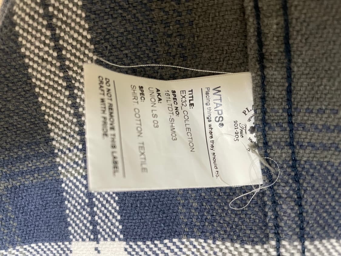 더블탭스 16SS 유니온 셔츠 상품이미지4