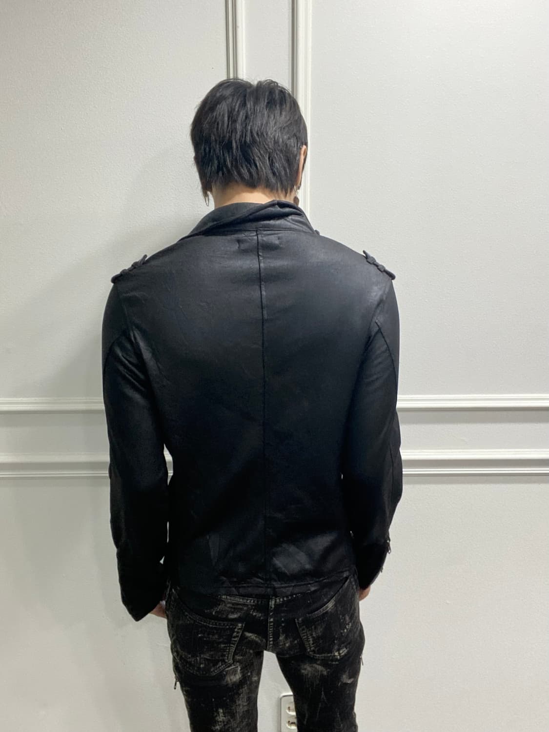 [Roshell]Vkei Mood Black Rider Jacket 상품이미지7