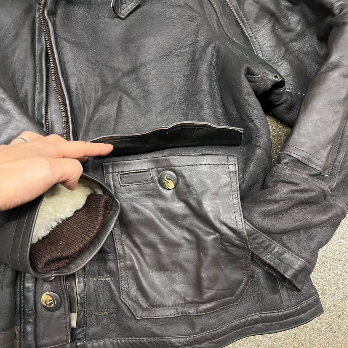 노블 하우스 양가죽 무스탕 (110) 상품이미지2