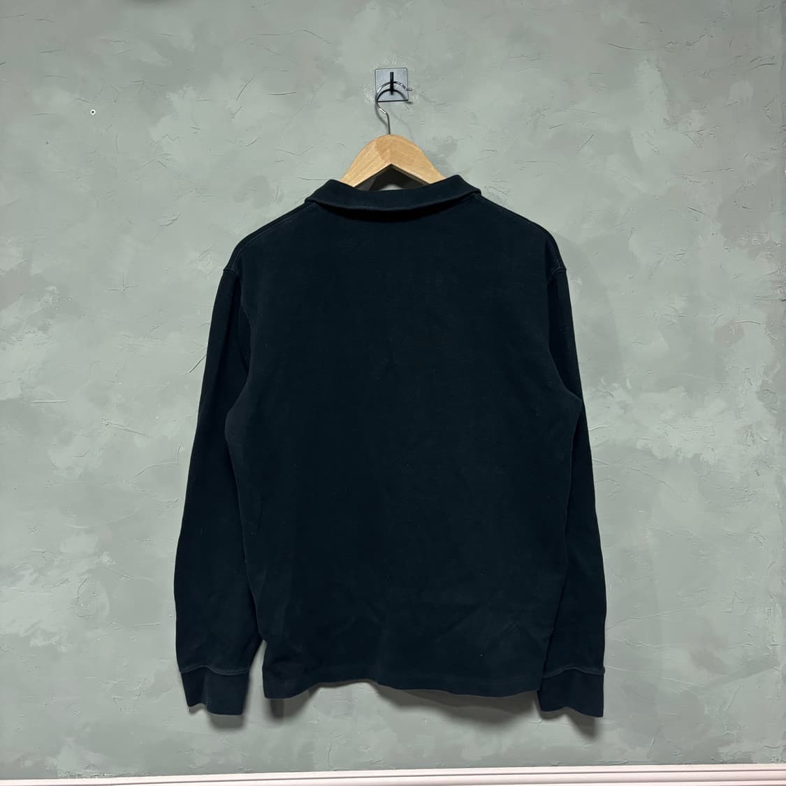 폴로 랄프로렌 신형 니트 반집업 검정 상품이미지4