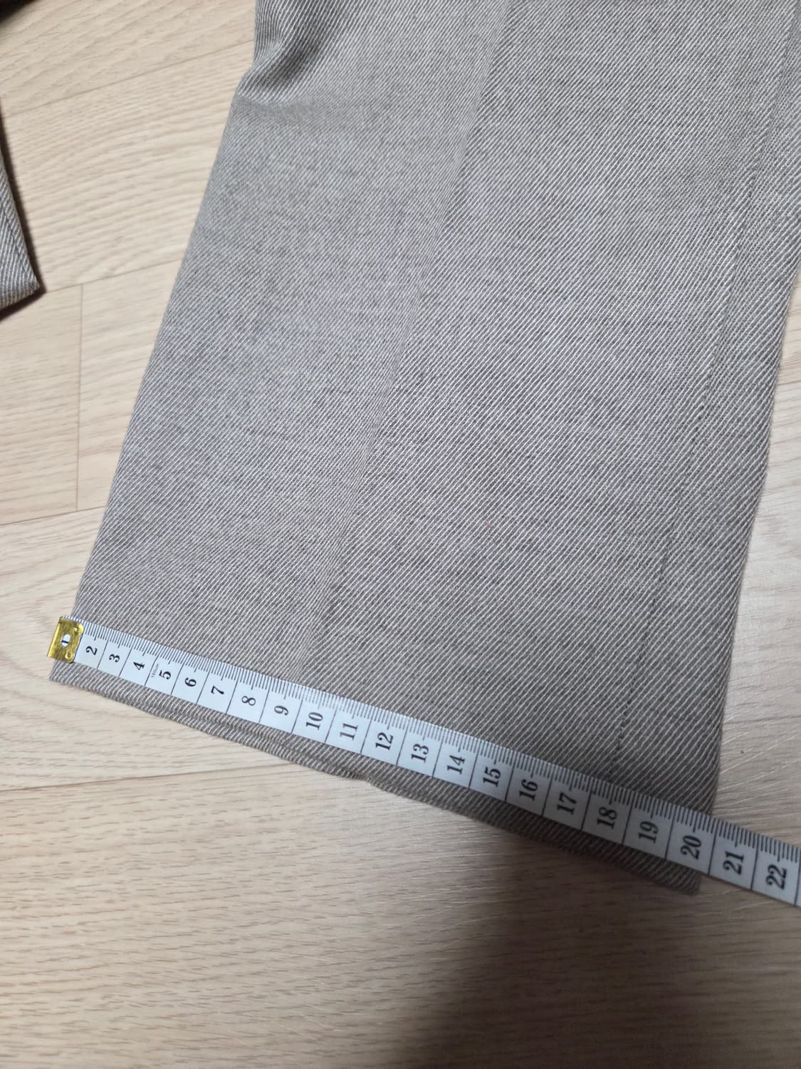 (로로피아나)갤럭시 울 캐시미어 슬랙스 팬츠 수트 정장 바지 상품이미지10