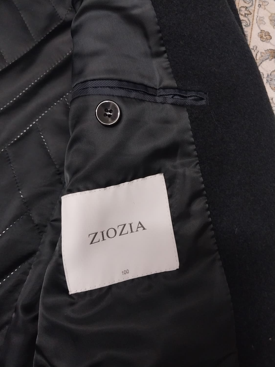 지오지아 진네이비  싱글코트 100 상품이미지6