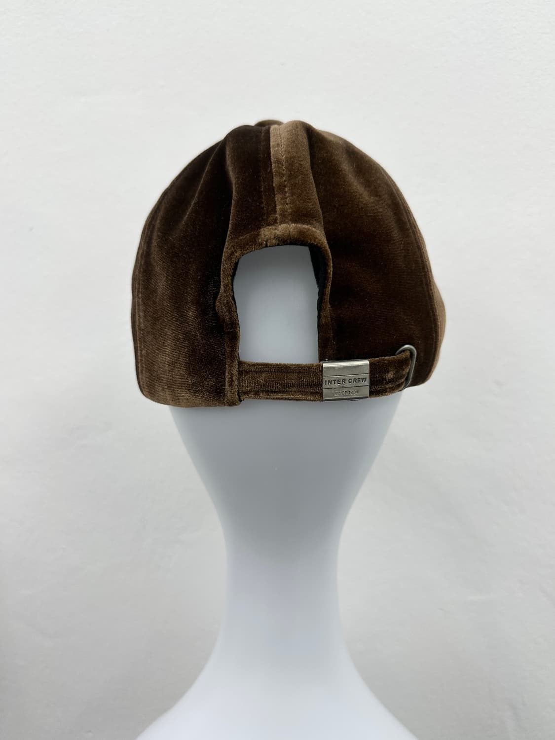 INTERBCREW Velvet vintage brown cap  상품이미지5