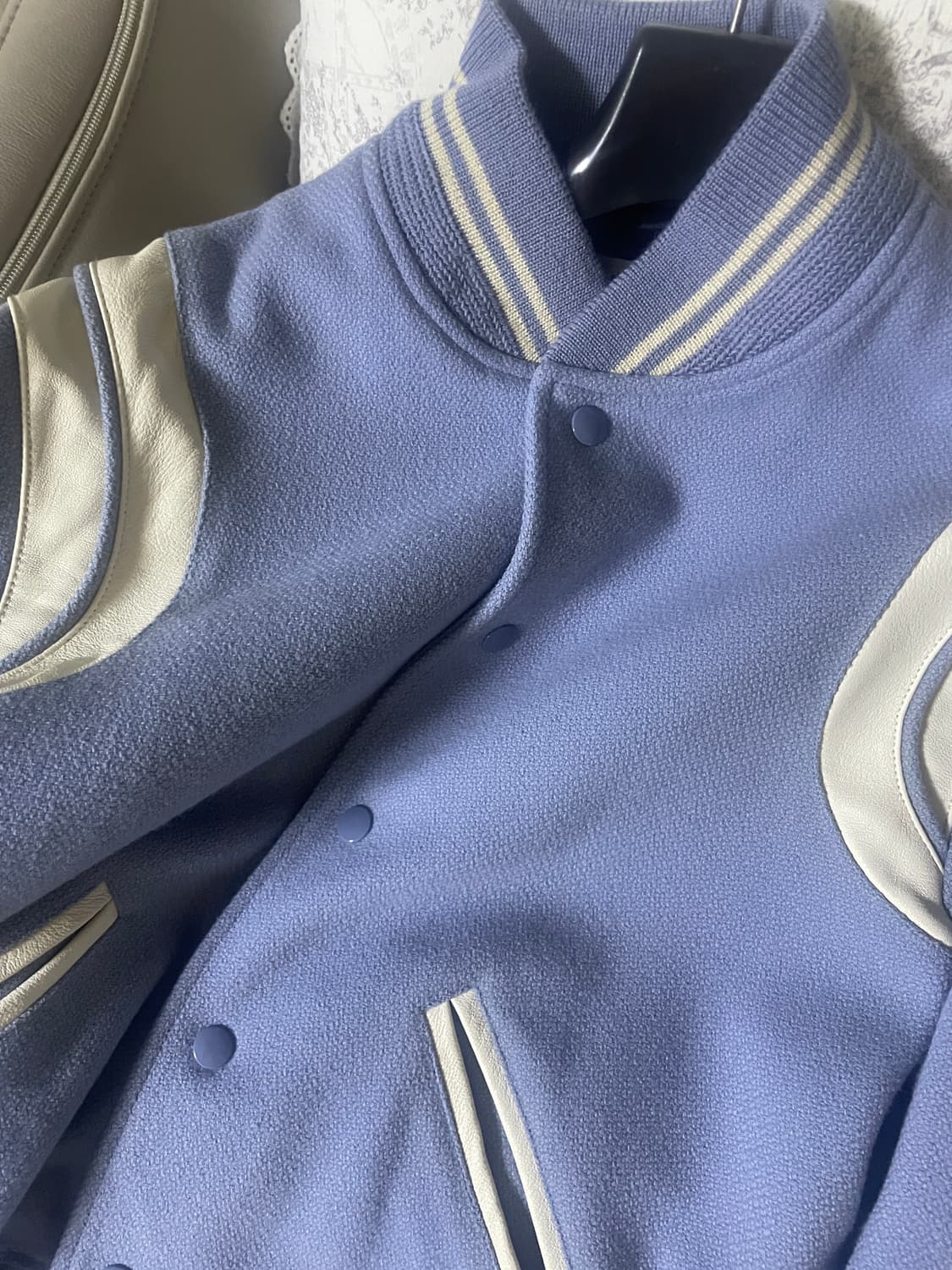 (44) 생로랑 테디자켓 skyblue 상품이미지1