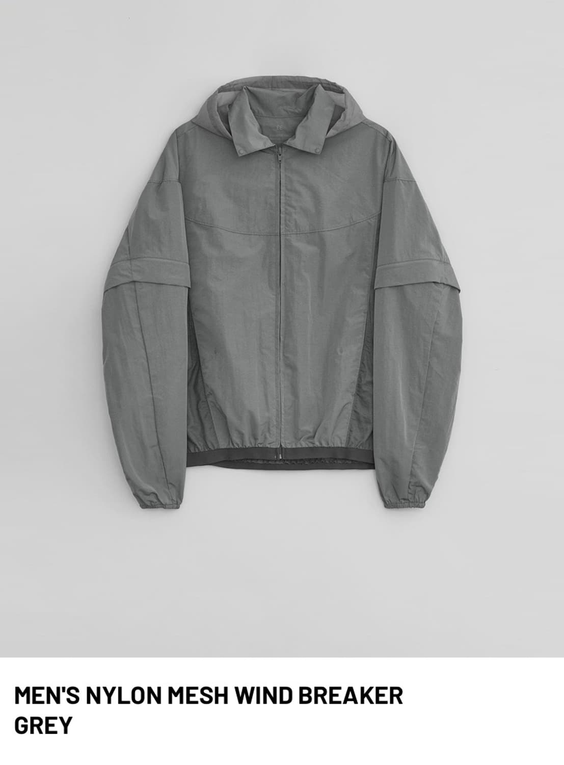 EE windbreaker grey S 상품이미지2