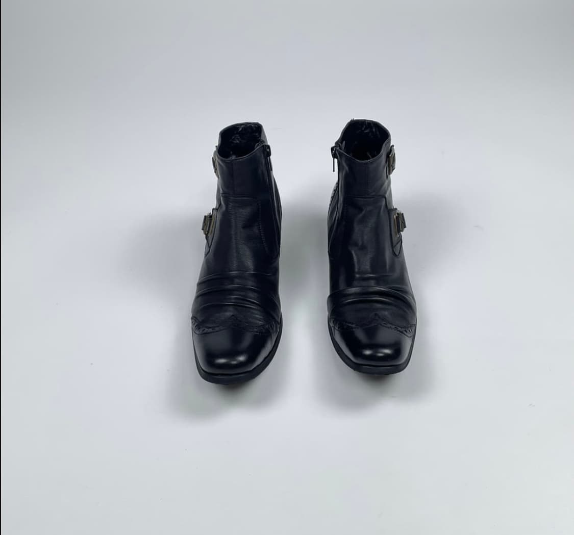 훕데두 주름가공 부츠 상품이미지3