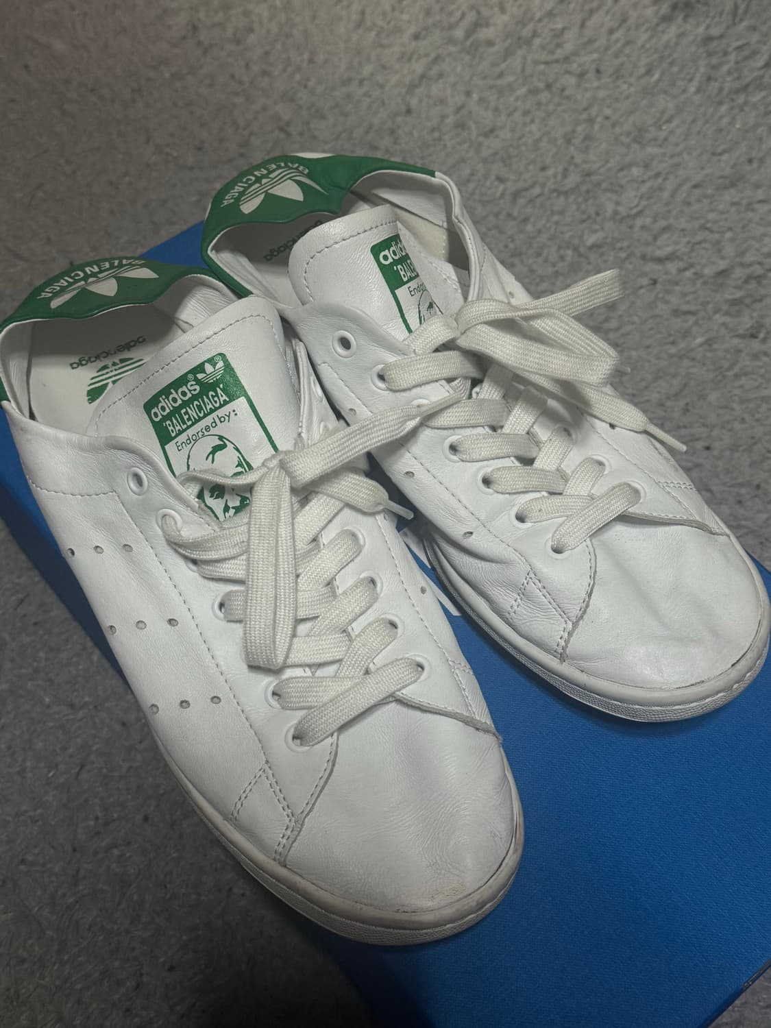 41]발렌시아가 아디다스 스탠스미스 화이트그린 상품이미지2