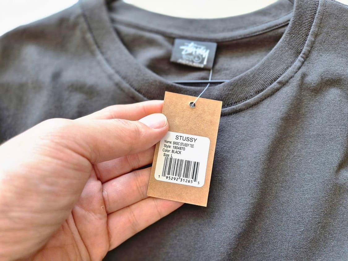(새상품) 스투시 베이직 반팔티 상품이미지3