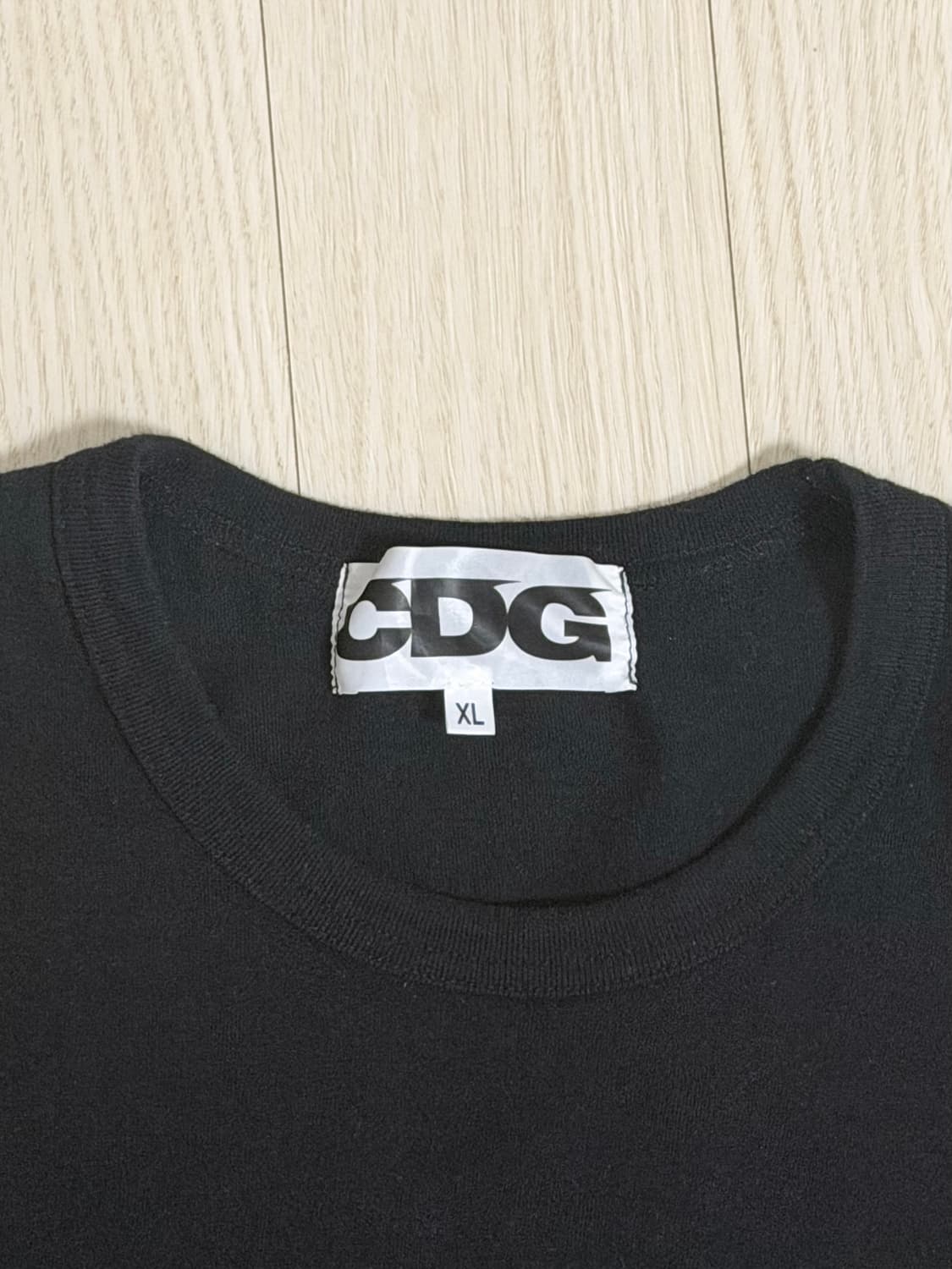꼼데가르송 cdg 1986 반팔 티셔츠 블랙 상품이미지3