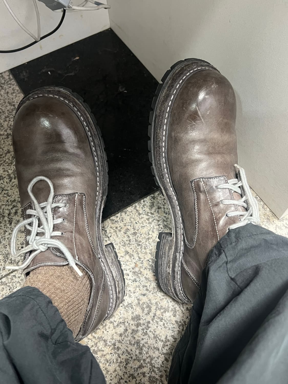 로스트가든 하운드 그레이 더비슈즈 44 상품이미지2