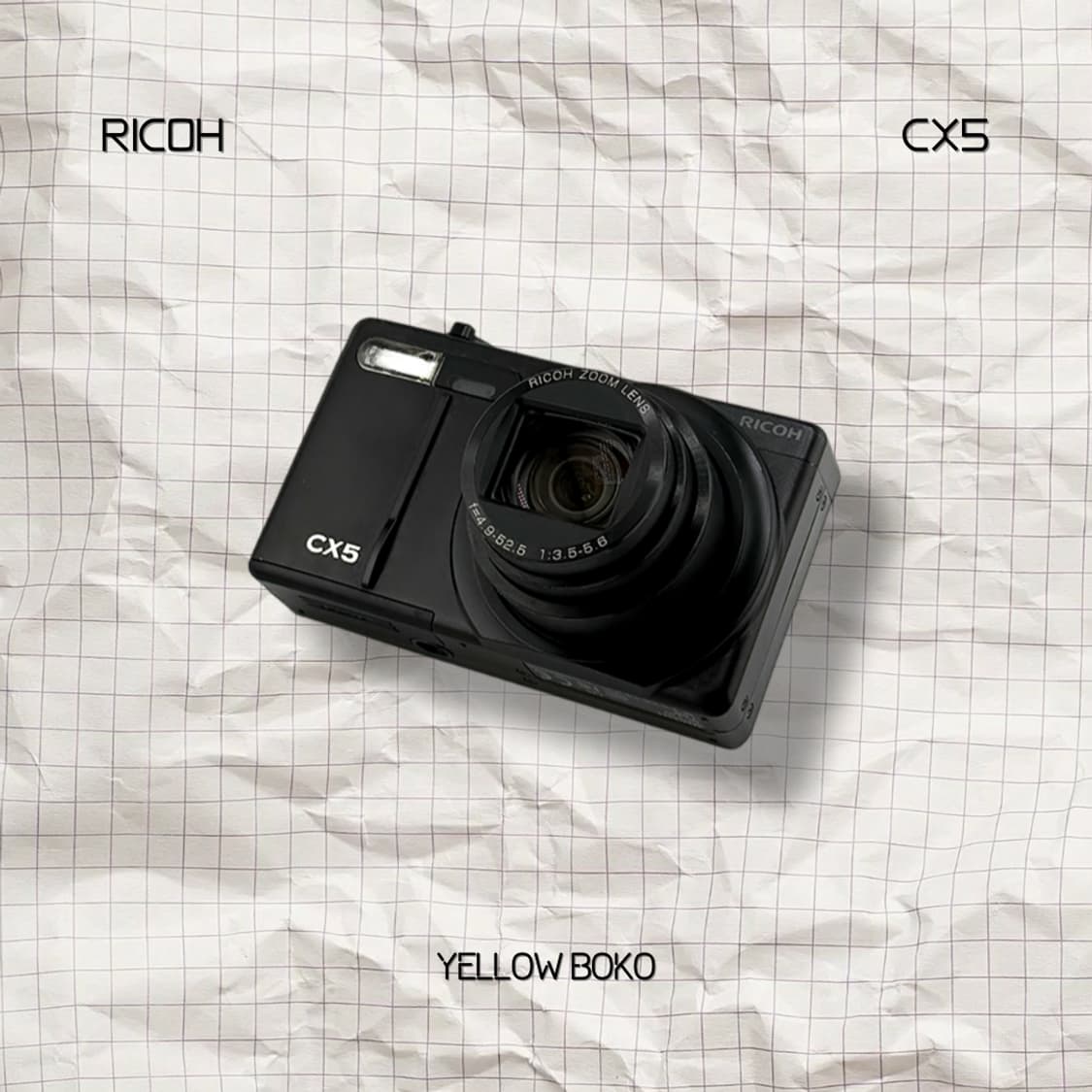 [필름 감성] 리코 RICOH CX5 레트로 디지털 카메라 상품이미지1