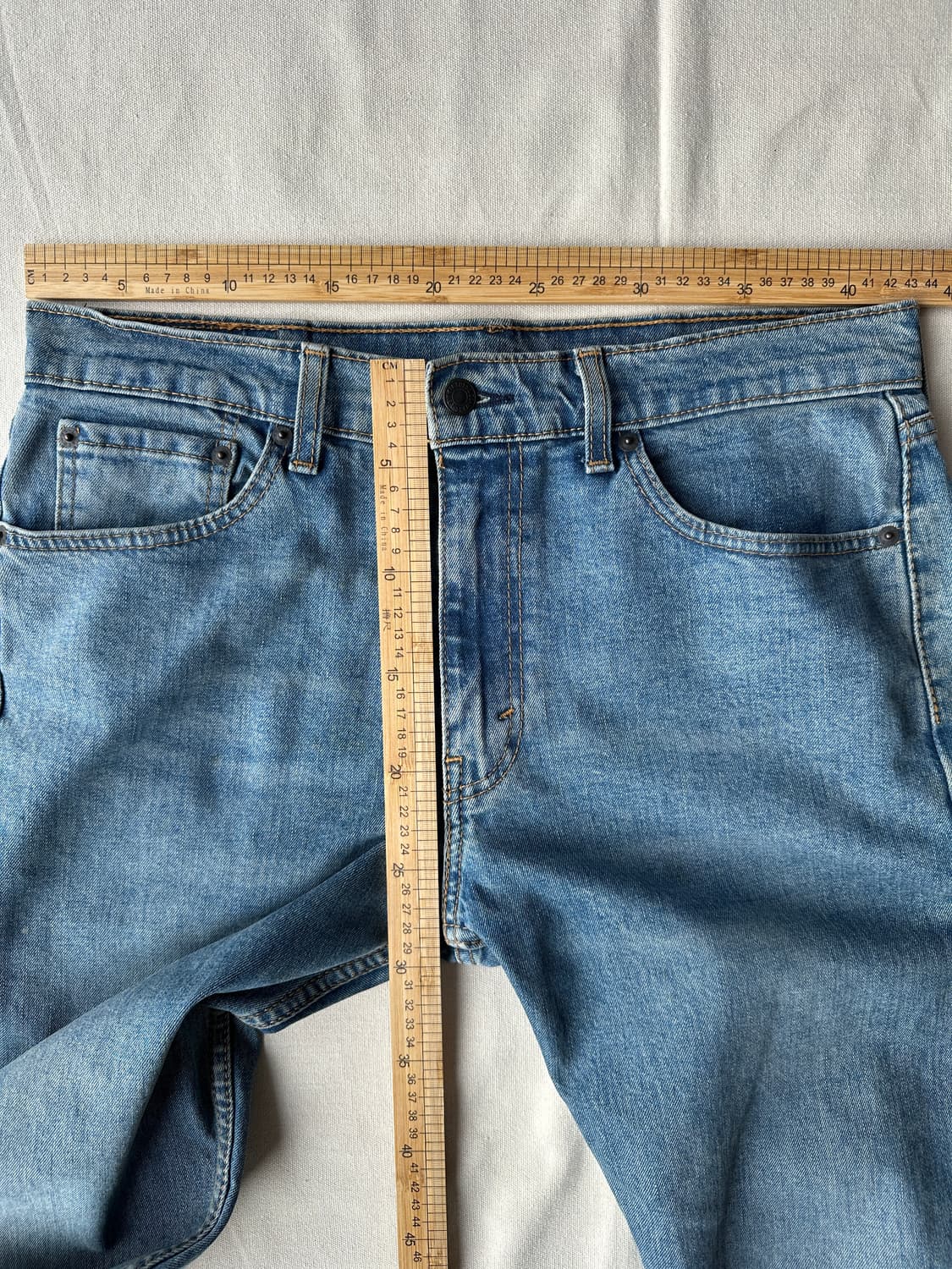 리바이스 505 레귤러 스트레이트핏 데님팬츠 32 상품이미지8