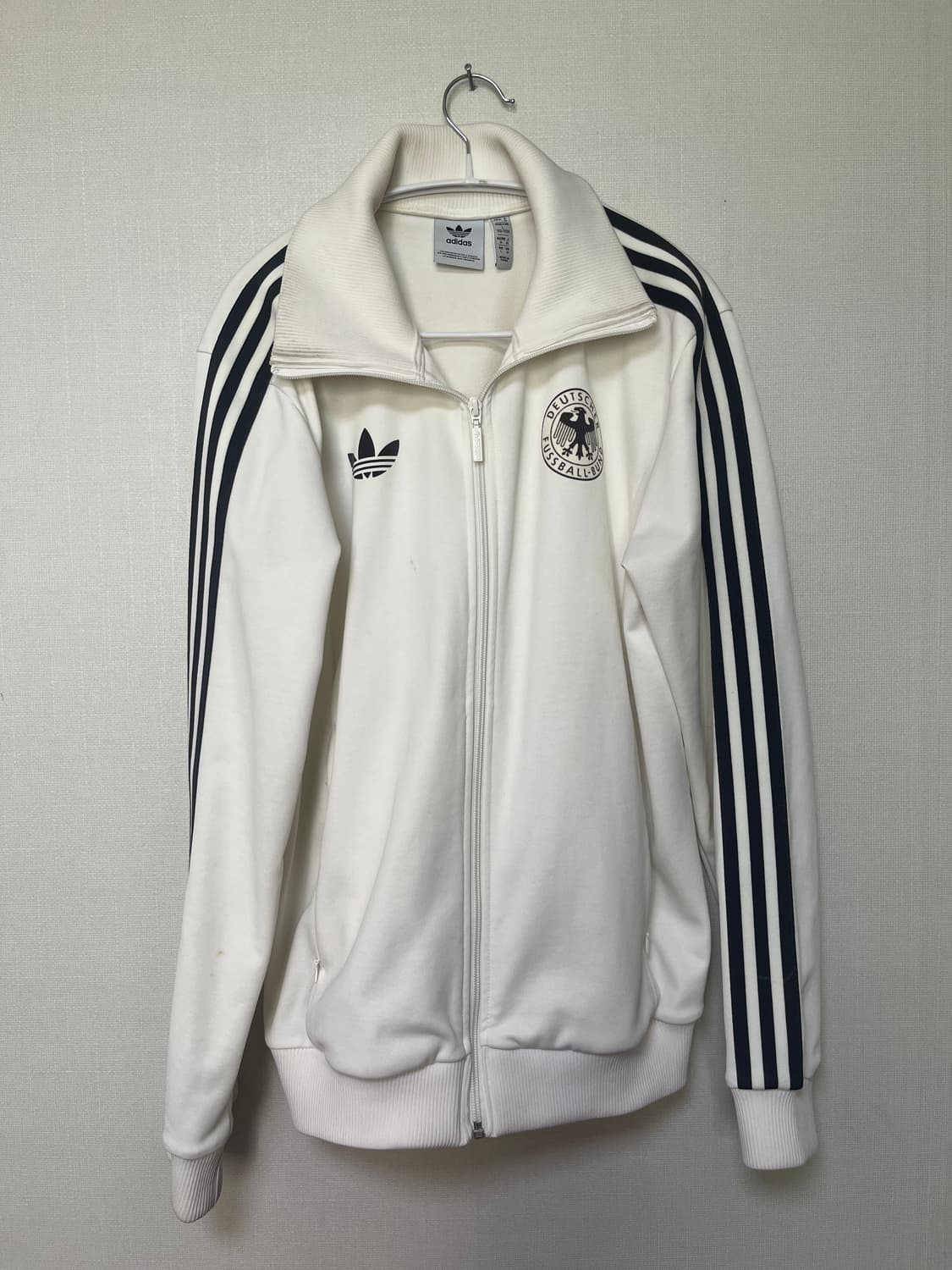 아디다스 독일 베켄바우어 트랙 탑 오프 화이트 L 상품이미지1