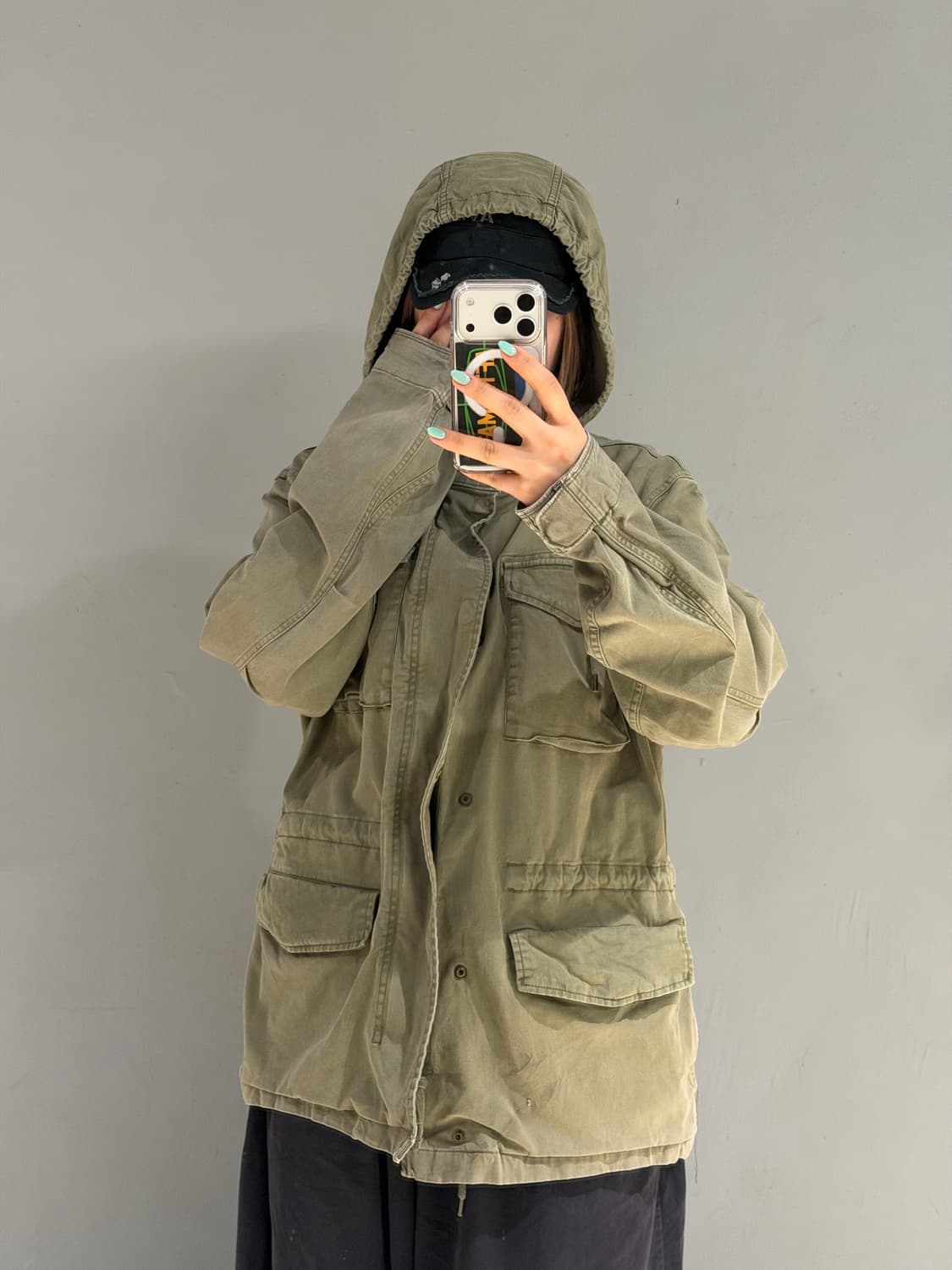 multi pocket oversized field jacket 상품이미지3