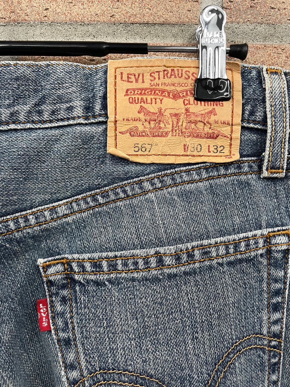 Levi's 567 루즈 부츠컷 데님 팬츠 상품이미지8